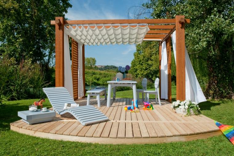 pergola wood design terrace