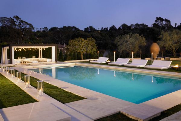 pergola design med swimmingpool