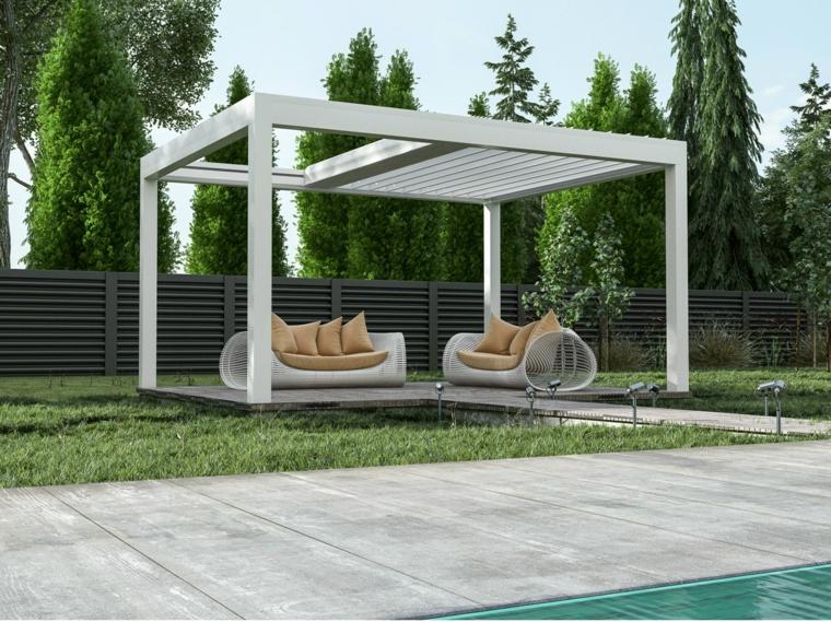 pergola design elegant wood