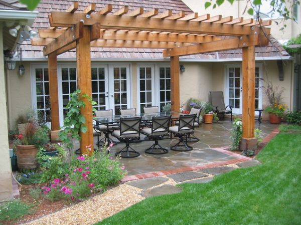 pergola garden wood furniture