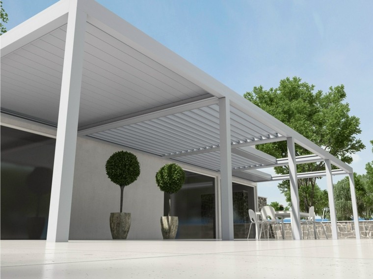 pergola contemporary garden idea