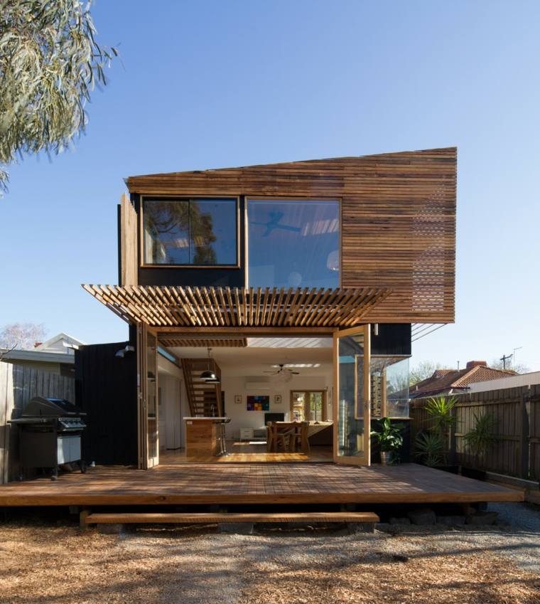 contemporary design garden pergola