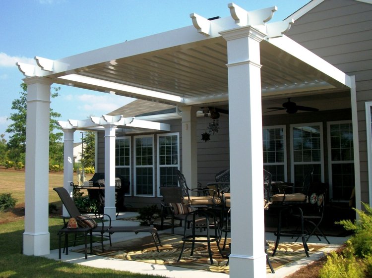 pergola for terrace idee design