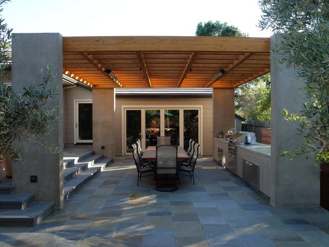 ultramoderne design pergola