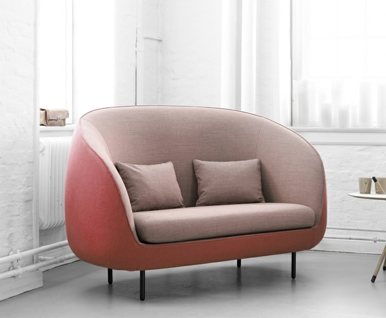 small comfortable sofa studio modern deco idea