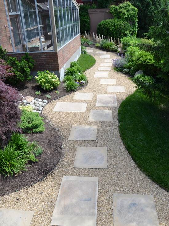 small garden path