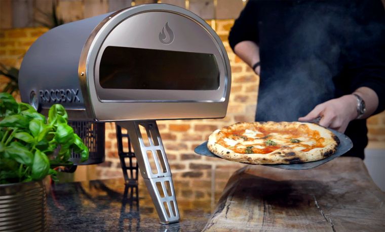 small pizza oven outdoor model deco garden roccbox