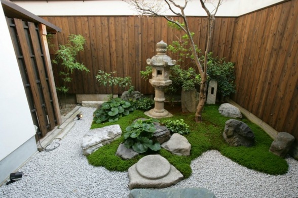 small Japanese garden