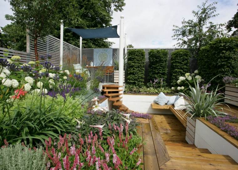 small garden veiling modern design