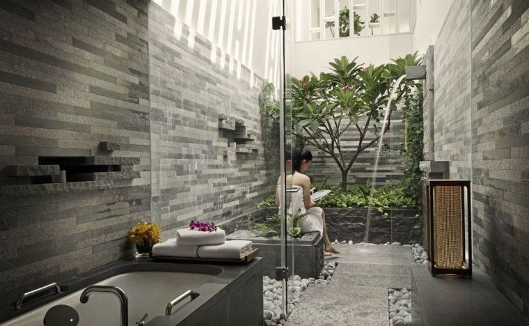 amenagement small garden bathroom