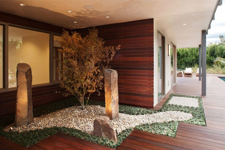 lille garden zen idee interiør