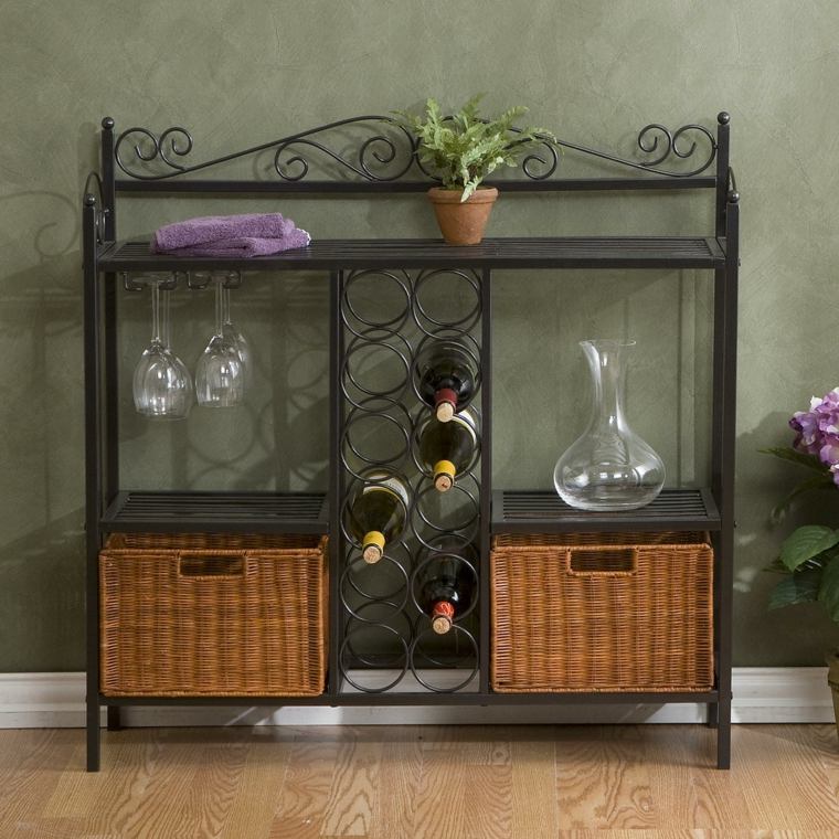 wine bottle storage cabinet