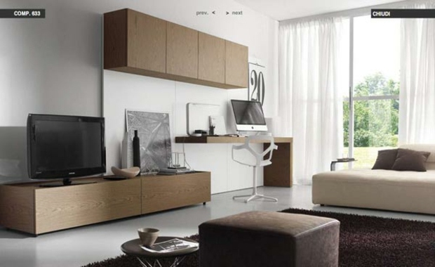 small living room modern furniture