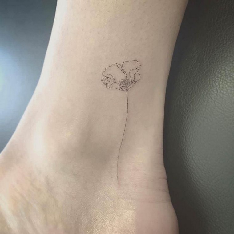 Breakfast tattoo Ankle-woman-tattoo-ideas