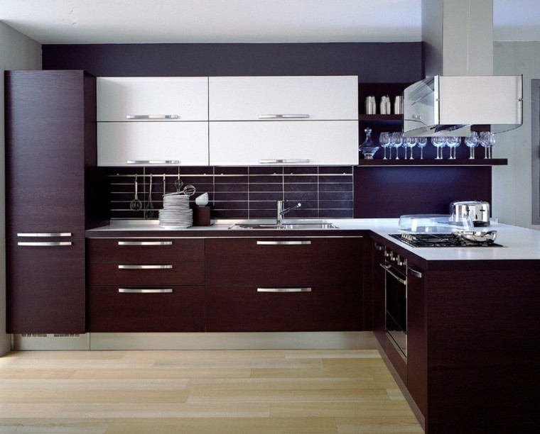 small-kitchen-modern trend-idee-Layouts