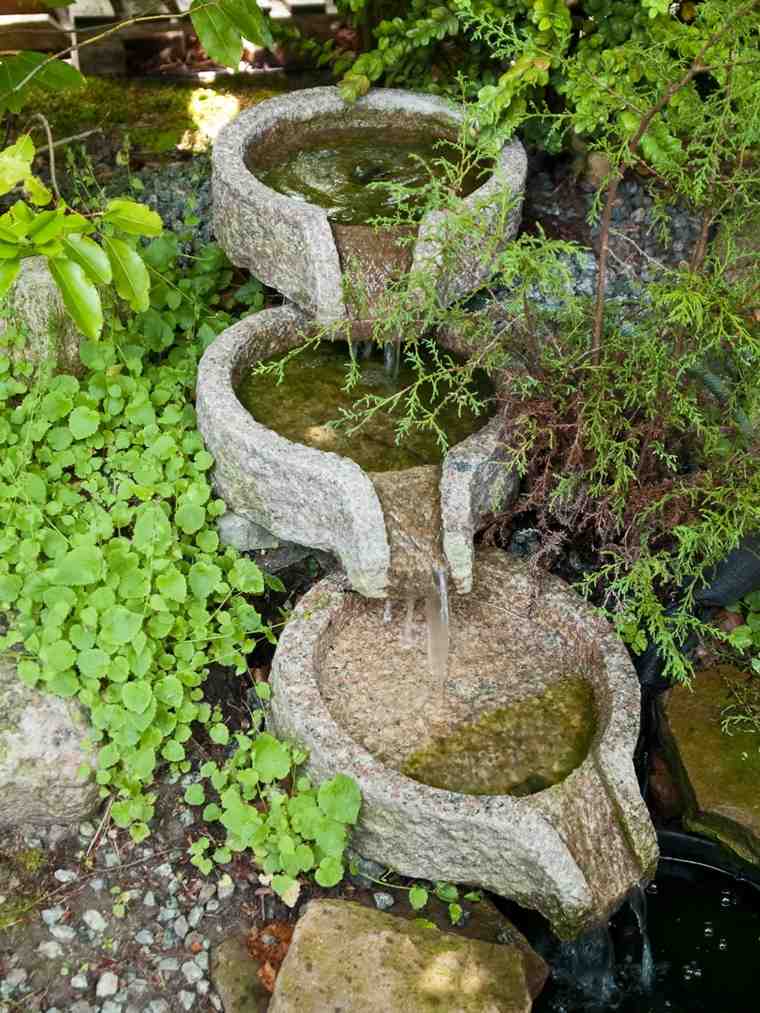 garden fountain deco idea original exterior modern