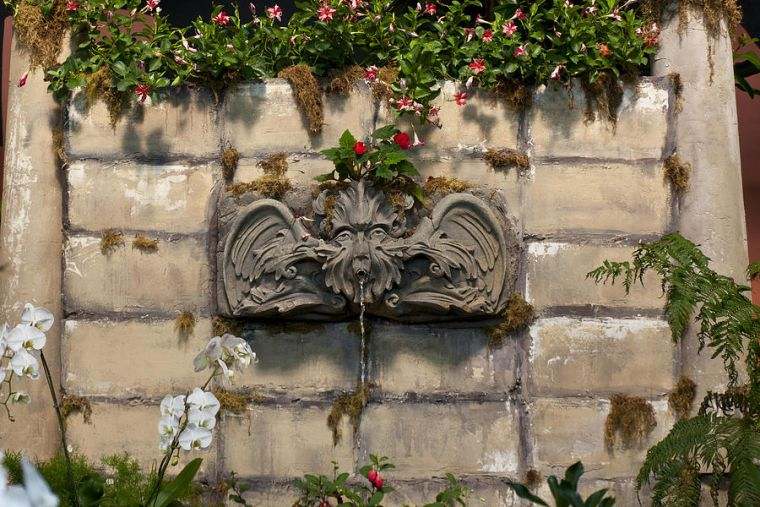 fountain terraces outdoor gardens