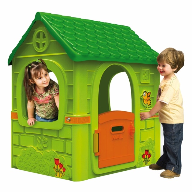 small plastic green house