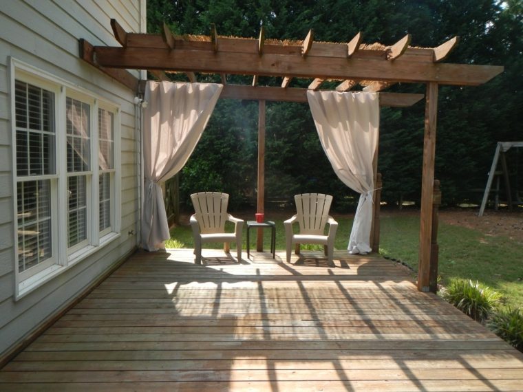 idea pergola canisse deco terrace