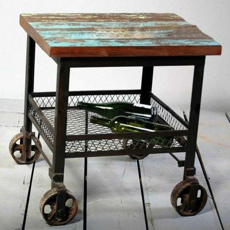 small coffee tables industrial deco lounge