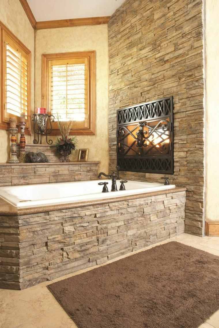 pictures bathtub fireplace bathroom