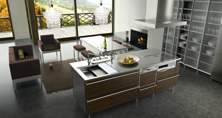 plan modern kitchens interior design zen