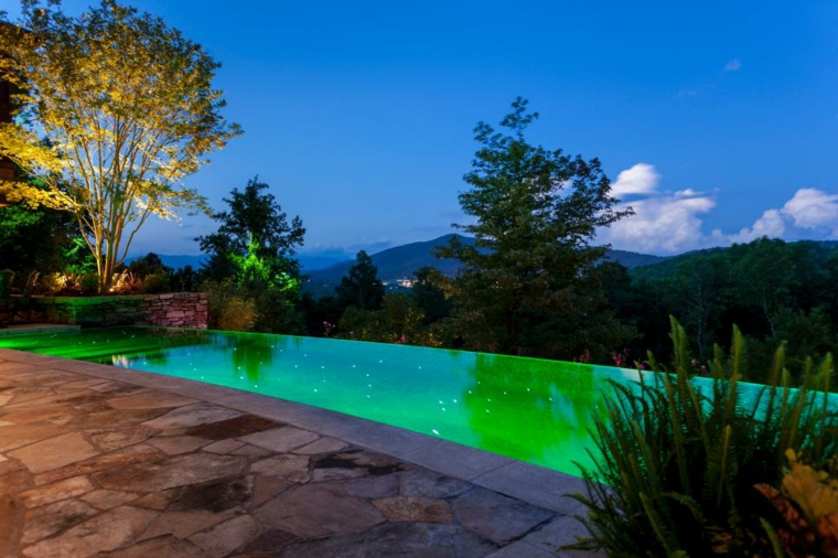 pictures garden lighting deco pools