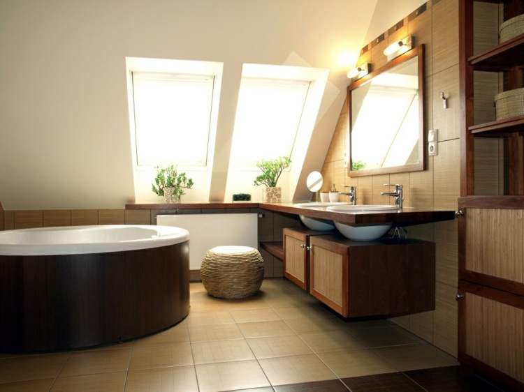 photo Zen bathroom original design