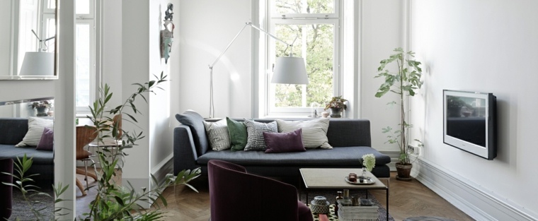 image living room lounge Scandinavian design modern atmosphere