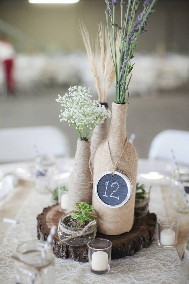 rustic original centerpiece