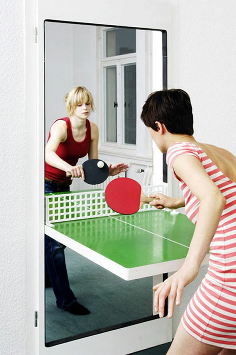 idé konvertibel dörr ping pong