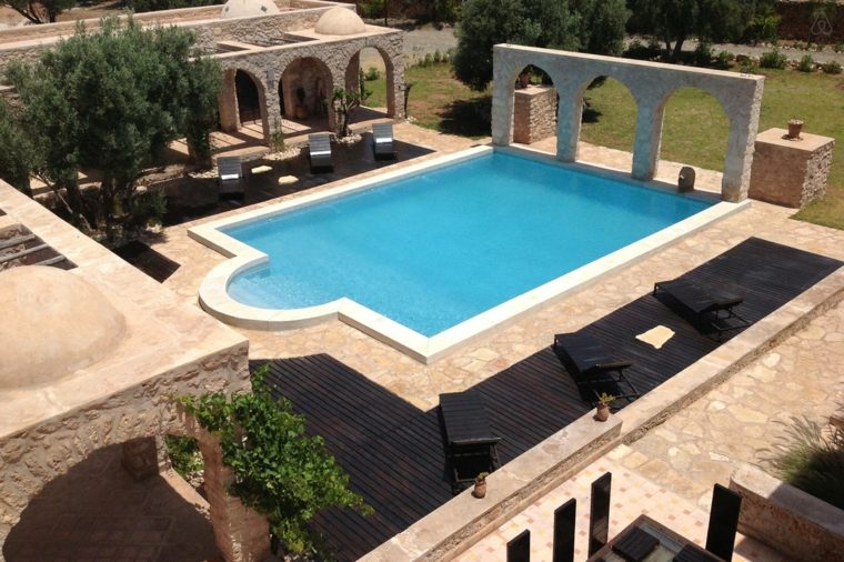 garden villa swimming pool expensive luxury