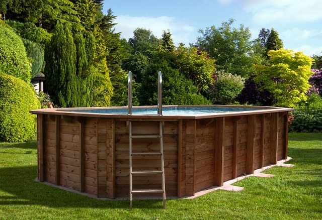 pool-above-ground-wood-lawn-trees above ground pool wood