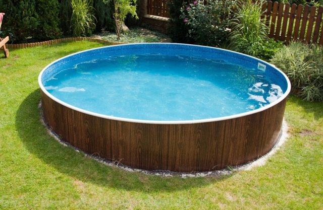 pool-above-ground-wood-round-garden-fence-wood above ground pool wood