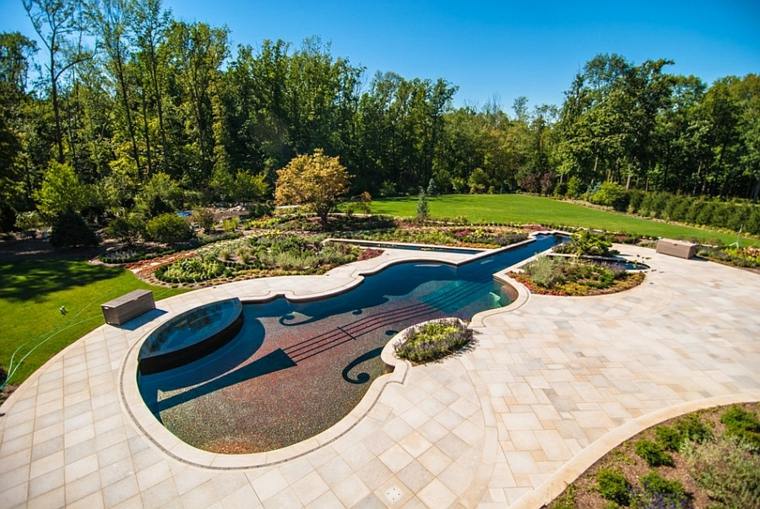 swimming pool surrounding pool idea outside landscaping