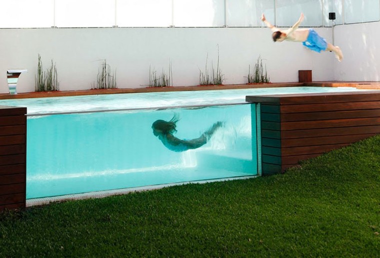 modern seamless pool elegane