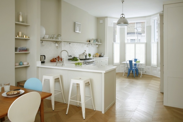 plan kitchen white color