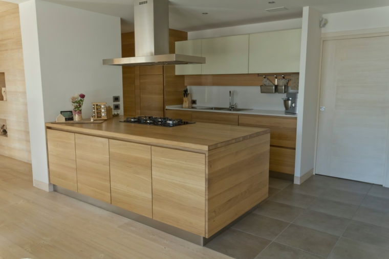 plans work kitchens wood central islands