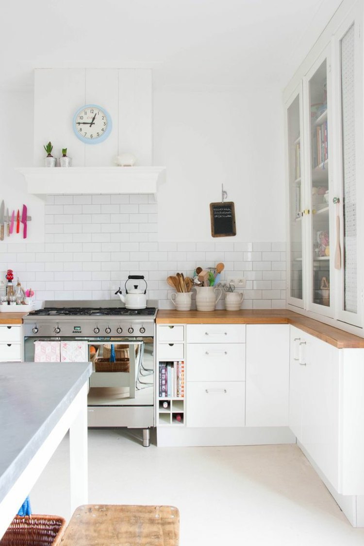 meja dapur dapur Scandinavia