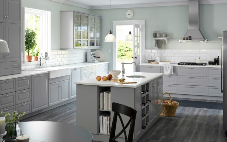 ikea kitchen idea layout central island cheap