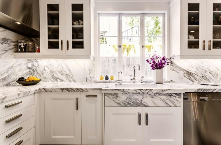 marble worktop idea kitchen design