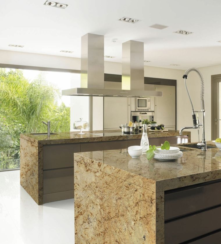 images modern kitchen work plan imitation stone