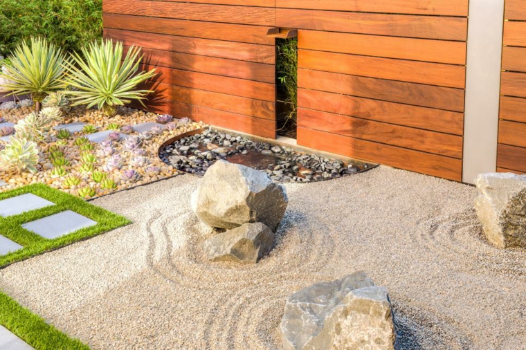 ideas succulent plant sand landscaped garden