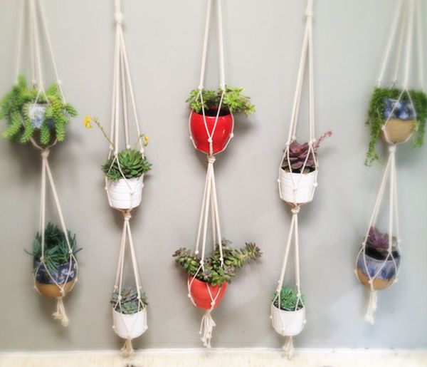 hanging planters flower pot different colors