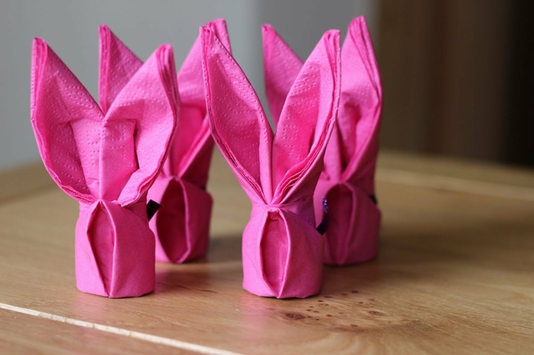 ideer bretter papirhåndklær kaniner