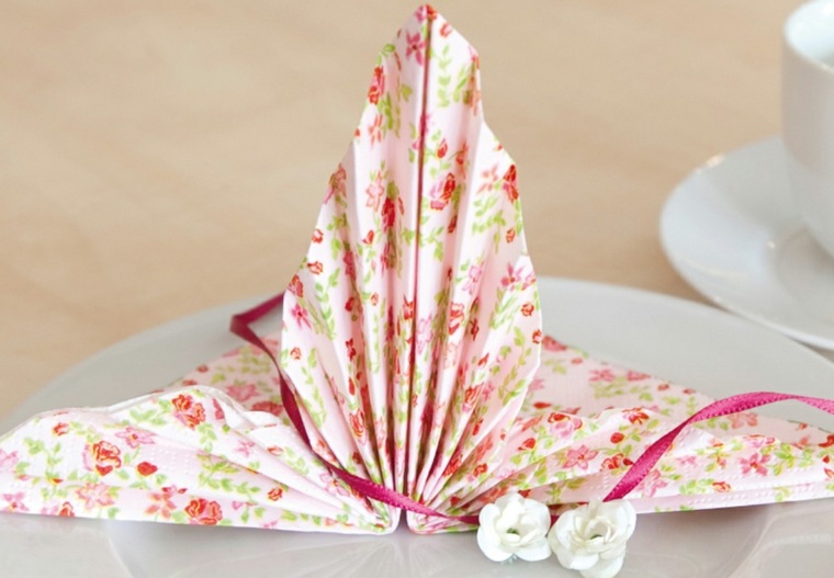 tuto napkins paper folding deco tables