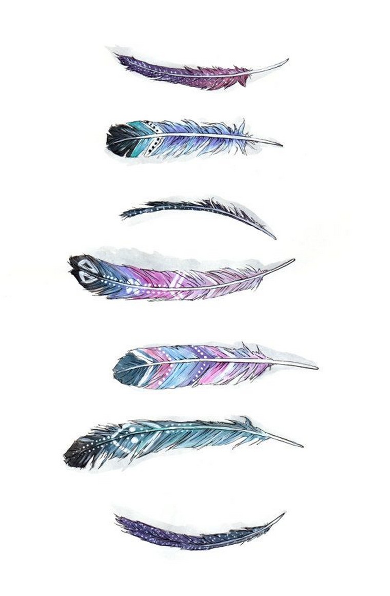 tattoo feather drawing tattoo idea