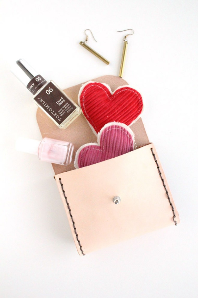 gave saint valentine diy ide pose diy hjerte stof