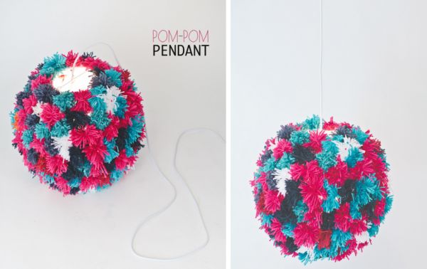 pompon-wool-for-deco lamp