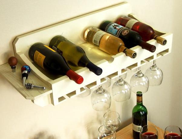 bottle holders, wall-shelf square coasters